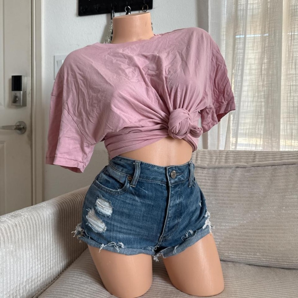 The drop Pink oversized t-shirt